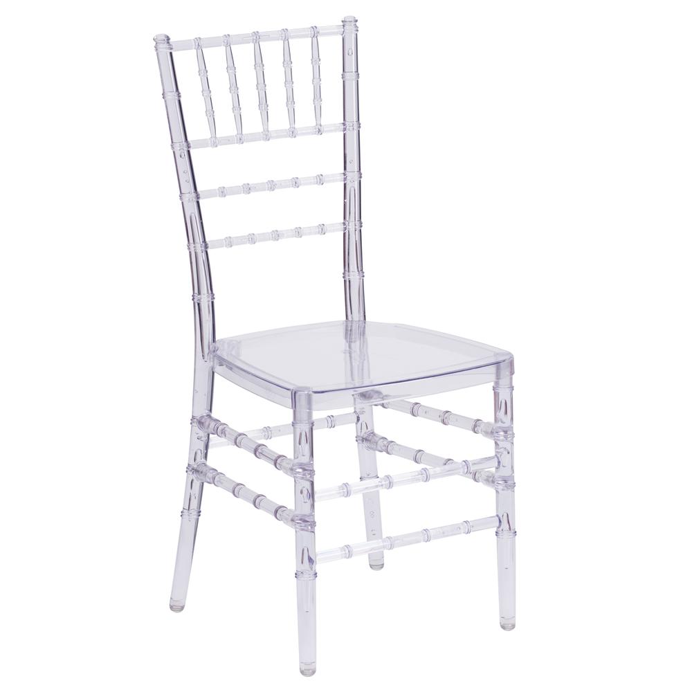 Image of Flash Elegance Crystal Ice Stacking Chiavari Chair