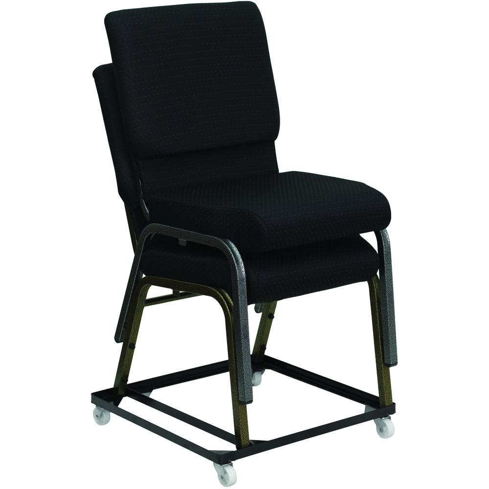 Steel Stack Chair and Church Chair Dolly