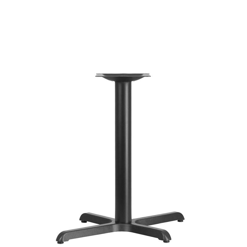 23.5- x 29.5- Table X-Base with 3- Table Height Column