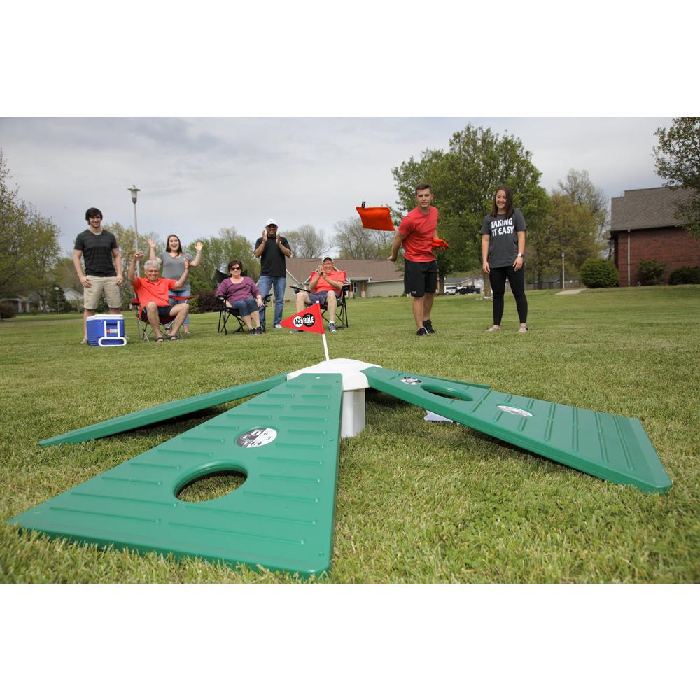 This is the image of AceHole Golf Cornhole Game - Bean Bag Toss