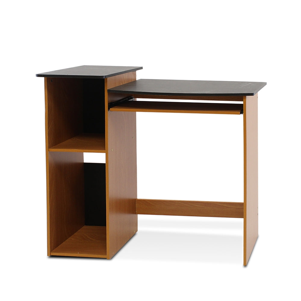 Image of Econ Multipurpose Computer Writing Desk, Light Cherry/Black