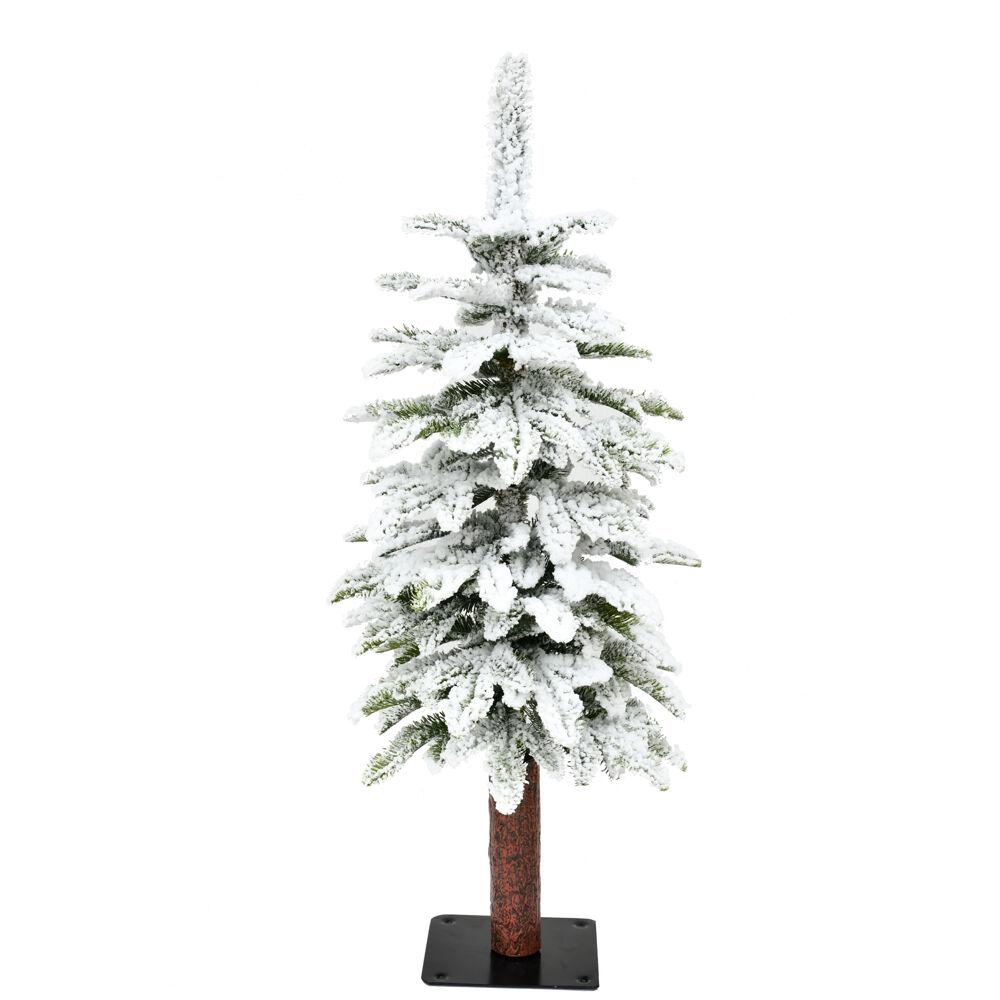 This is the image of FHF 2-Ft Snowy Downswept Christmas Tree - No Lights