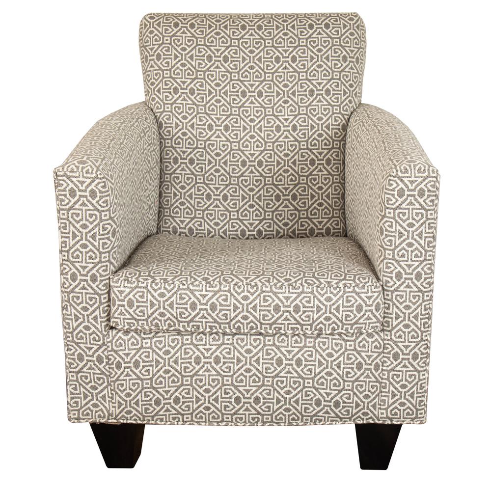 This is the image of Leffler Home Kate Upholstered Chair - Lunis Pewter
