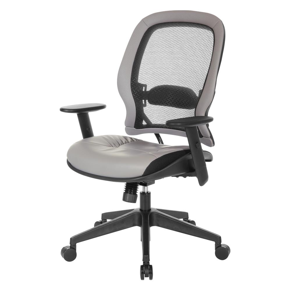 Dark Air GridÂź Back Managers Chair, Black/Stratus