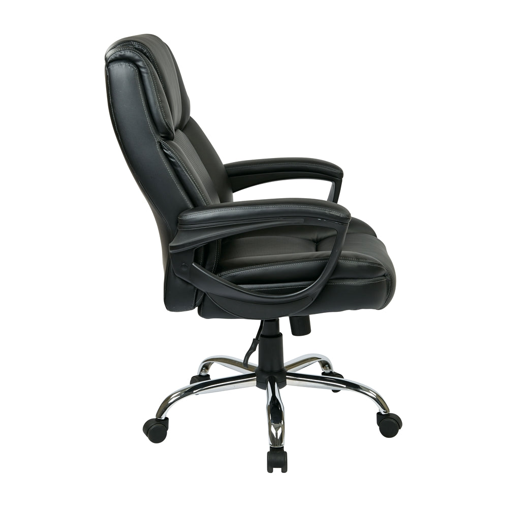 Executive Eco-Leather Chair for Big Men