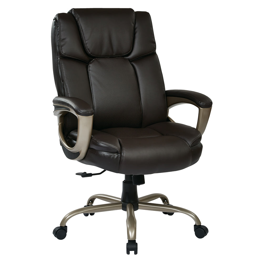Executive Eco-Leather Chair for Big Men