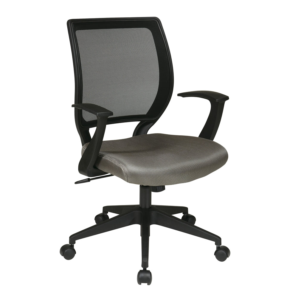Task Chair with Screen Back and "T" Arms