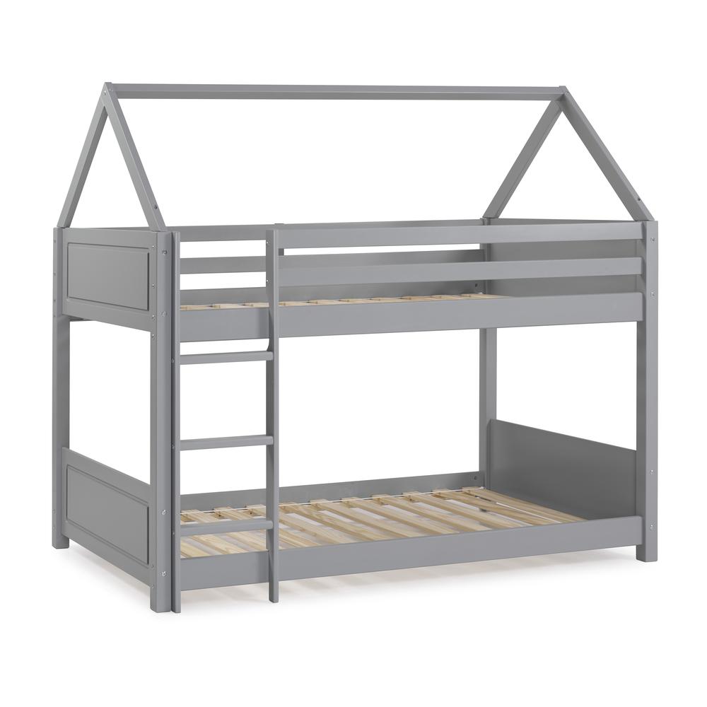 This is the image of Maison Twin Bunk Bed - Grey
