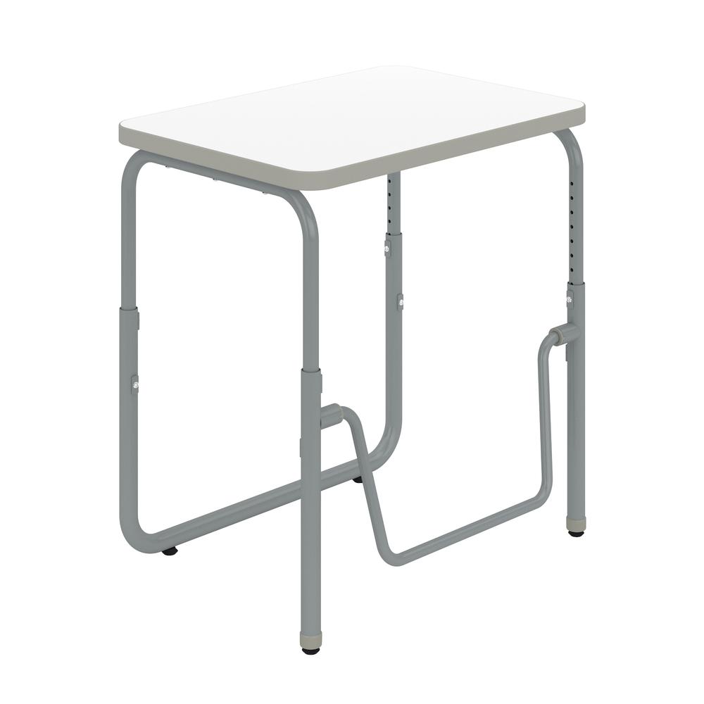 Image of AlphabetterÂź 2.0 Height â Adjustable Student Desk With Pendulum Bar 22â-30â - Dryerase