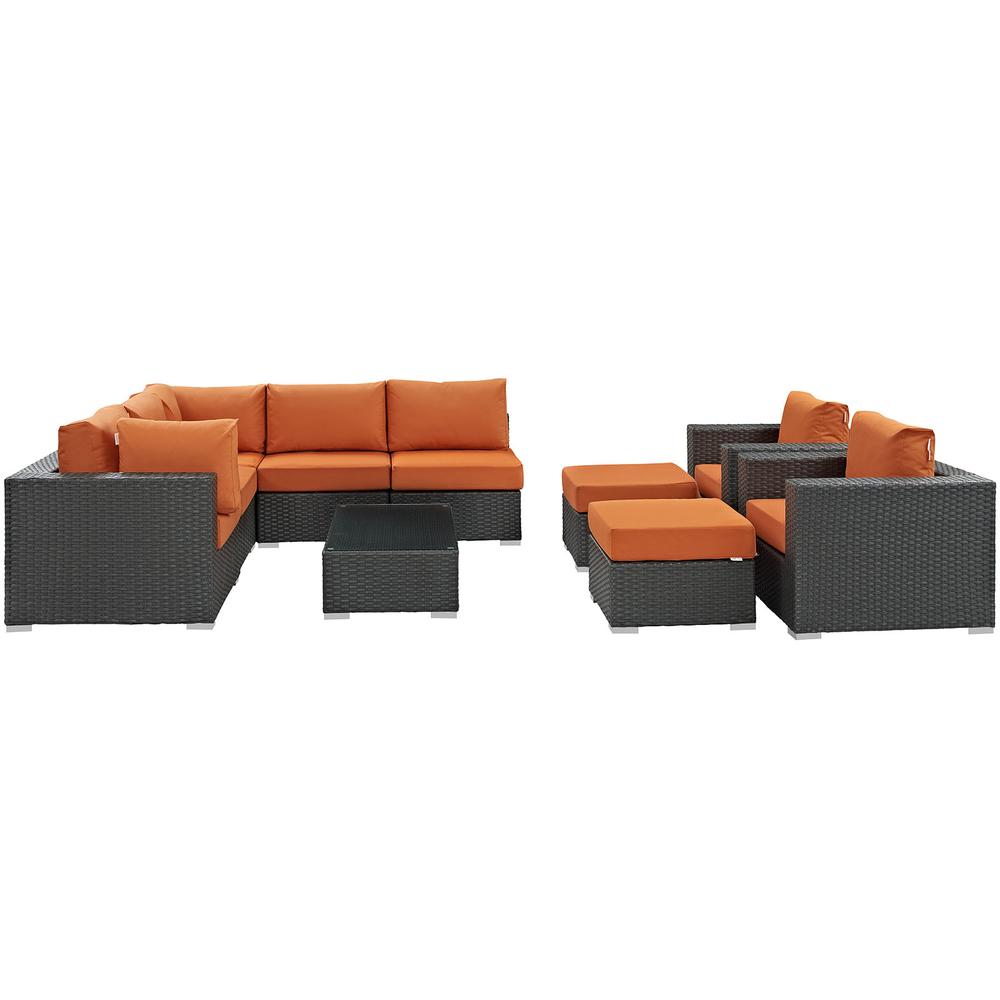 10-Piece-Sunbrella-Sectional-Set - Sojourn