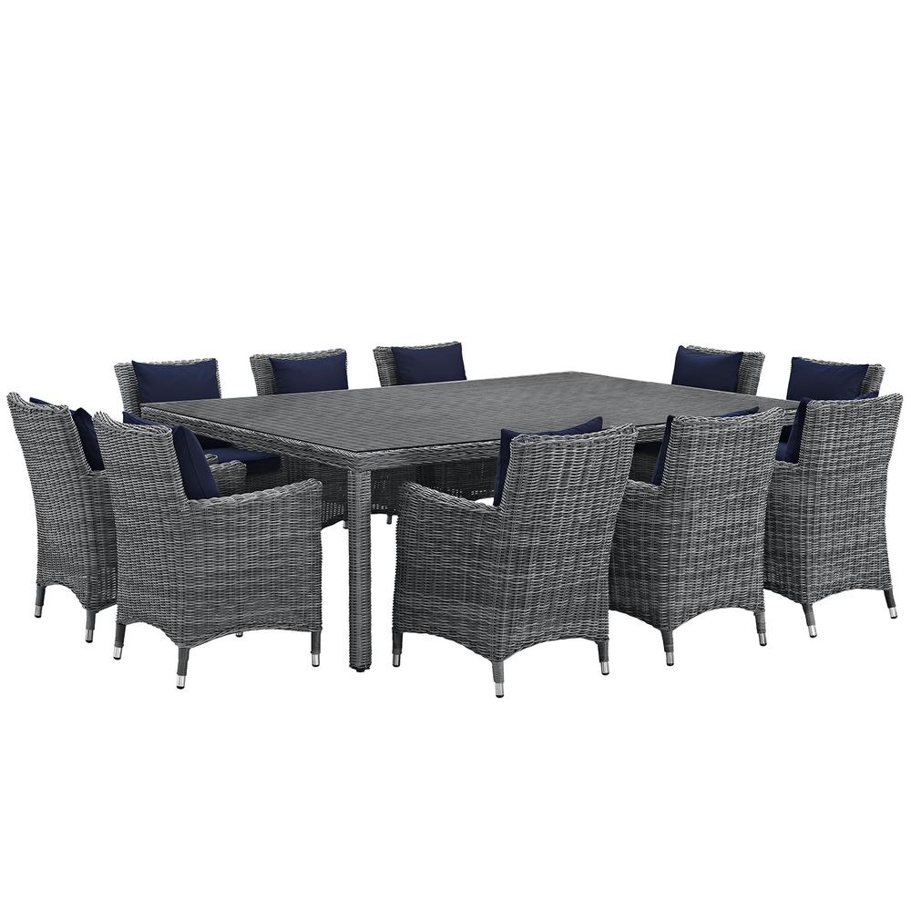 11-Piece-Sunbrella-Dining-Set - Summon