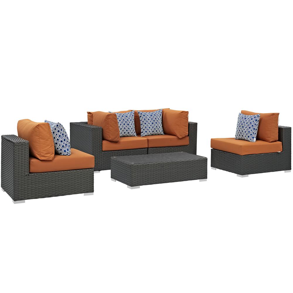 5-Piece-Sunbrella-Sectional-Set - Sojourn