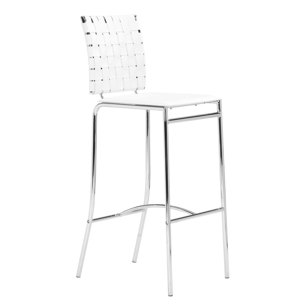 Criss Cross Bar Chair (Set of 2) White