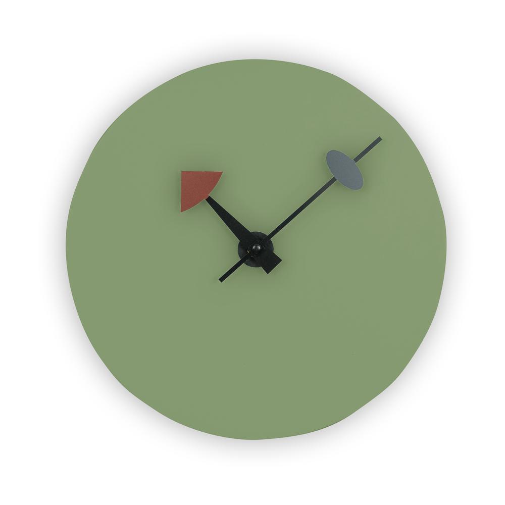 This is the image of LeisureMod Manchester Modern Classy Design Round Silent Non-Ticking Wall Clock - MCLR11MT