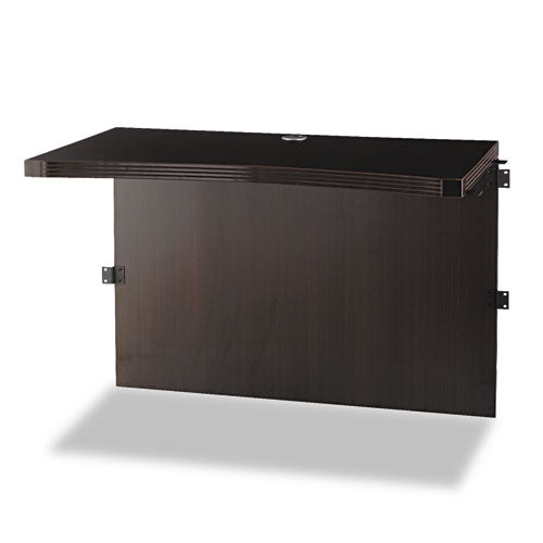 Aberdeen Laminate Bridge, 42w x 24d x 29½h, Mocha