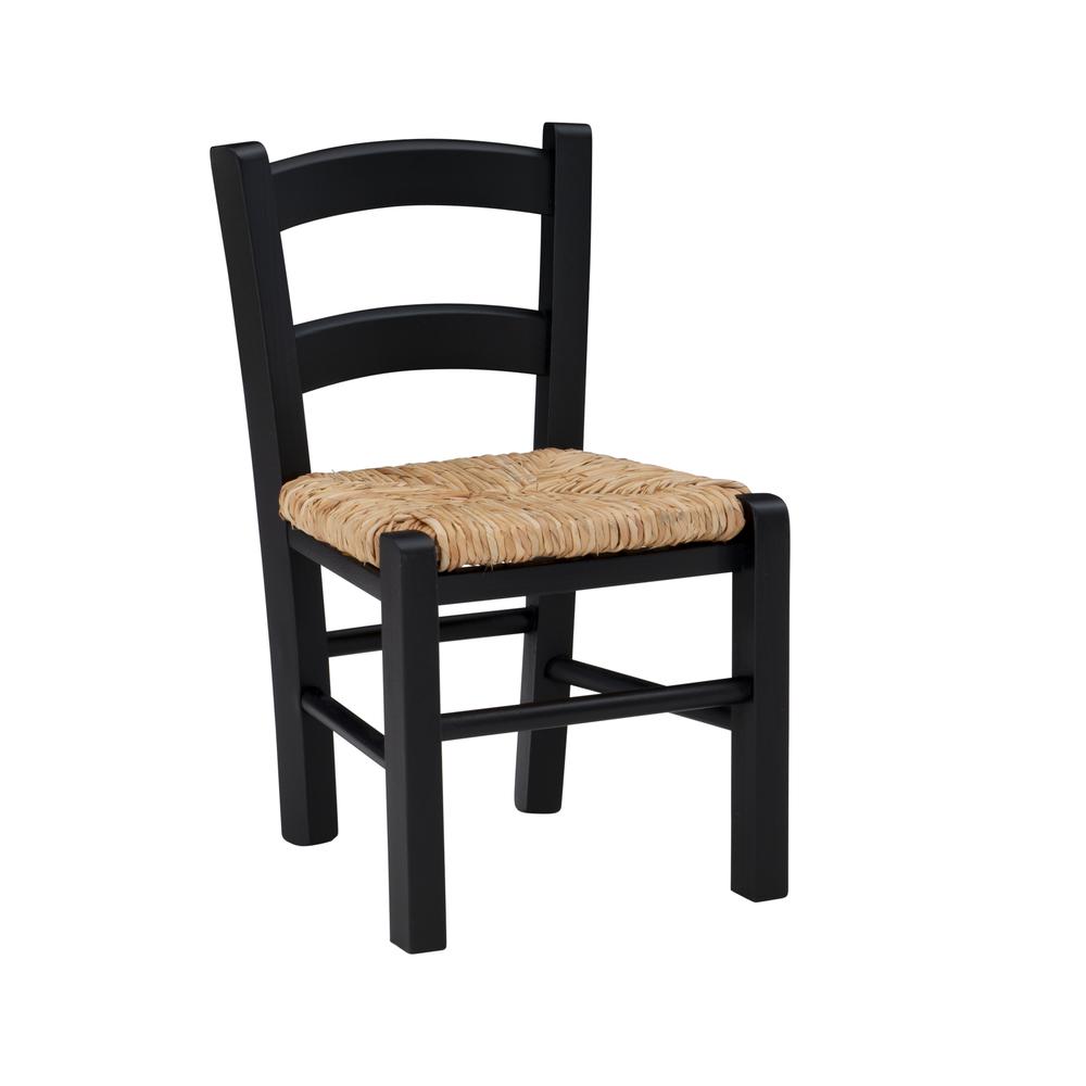 This is the image of Set of 2 Jillian Kids Chairs - Black