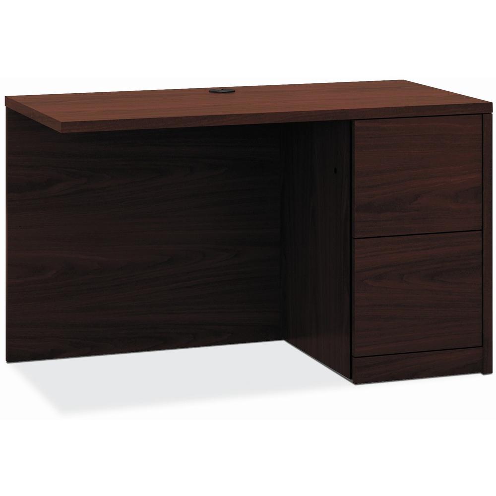 HON 10500 H105905R Return - 48" x 24" x 29.5" - 2 x File Drawer(s) - Mahogany Finish