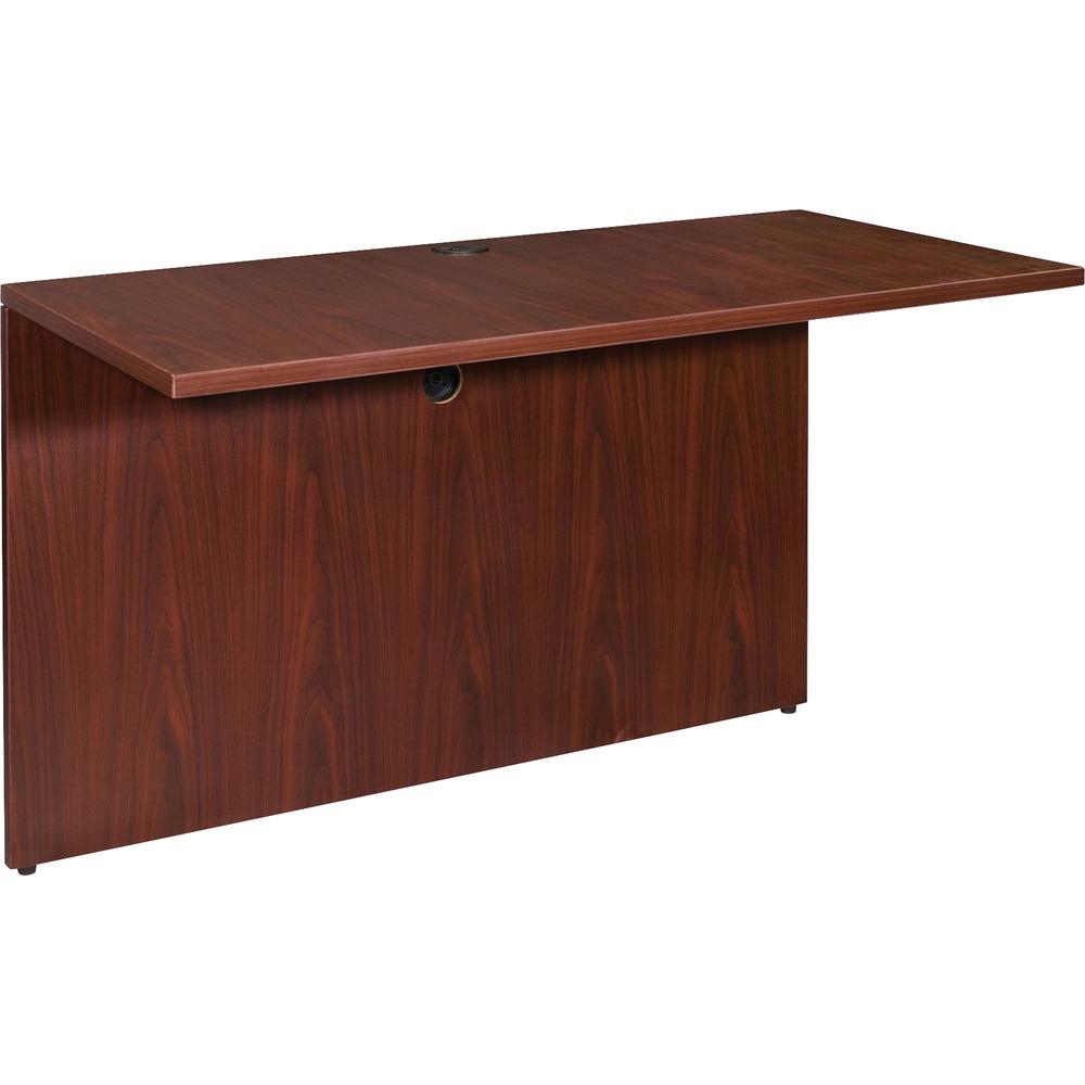 Lorell Essentials Bridge - 41.6" x 23.6" x 1" x 29.5" - Laminate Finish