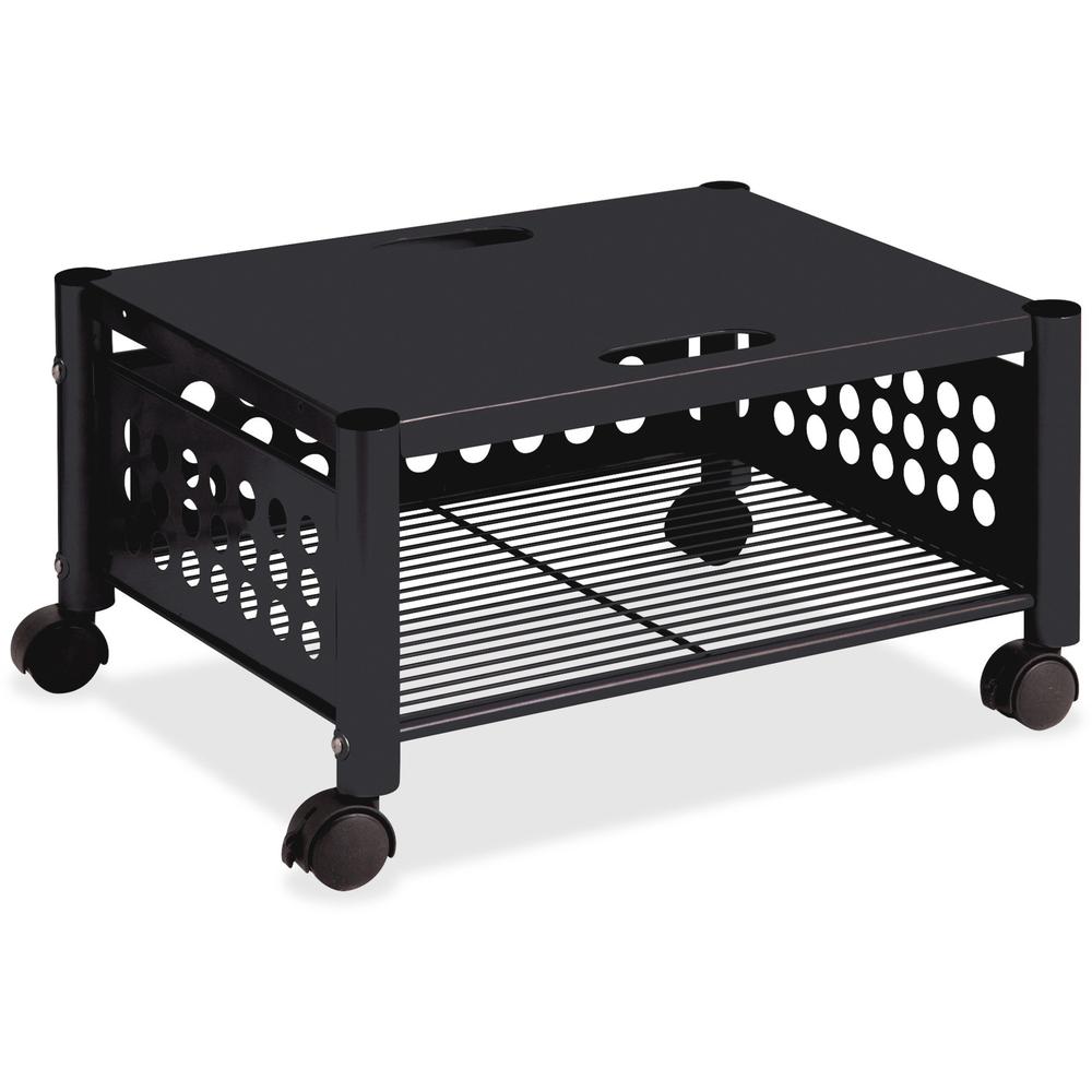 Image of Vertiflex Underdesk Machine Stand - 90 Lb Load Capacity - 1 X Shelf(Ves) - 11.5" Height X 21.5" Width X 17.9" Depth - Floor - Steel - Black