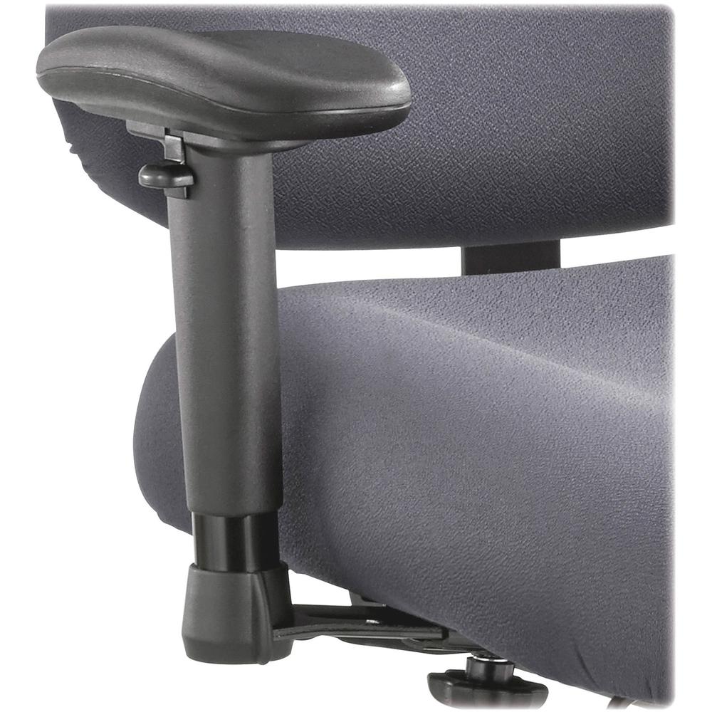 Safco Optimus Big & Tall Chair Arm Kit - Black Nylon - 2 Pairs