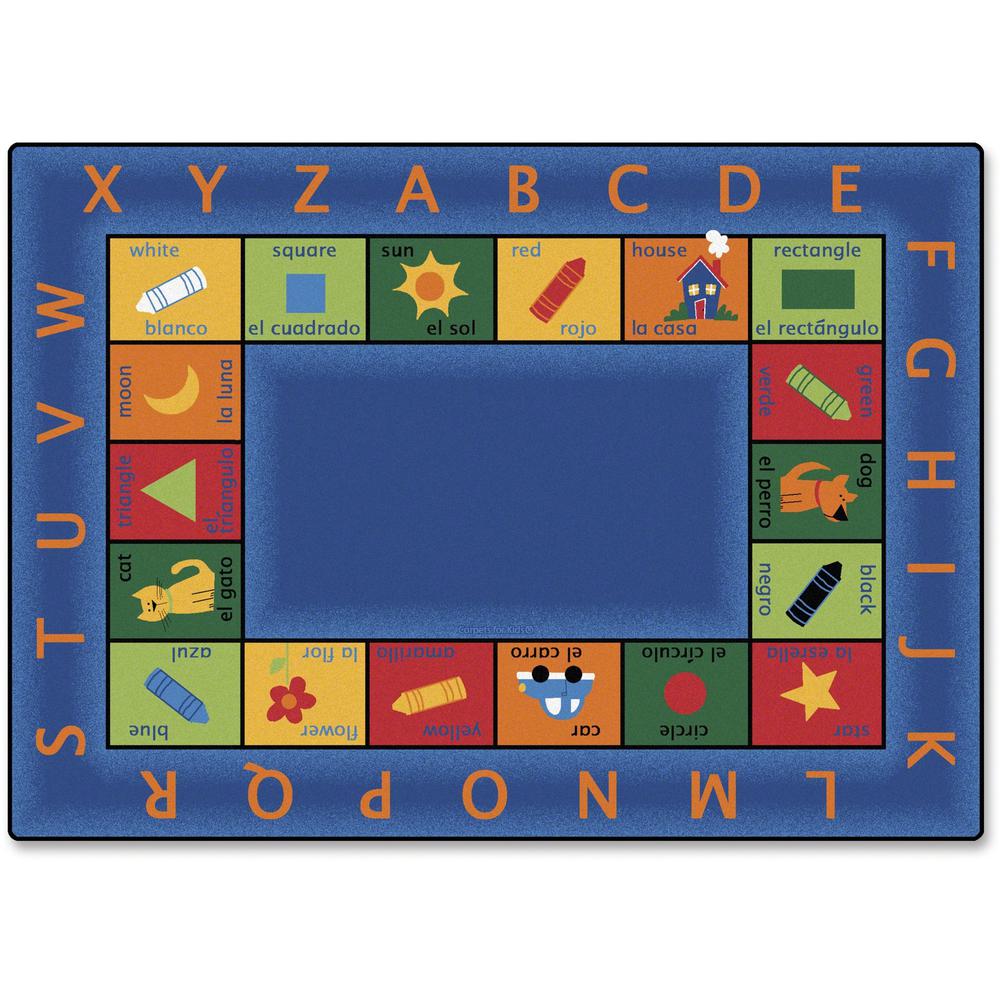 This is the image of Carpets for Kids Colorful Rectangle Rug - 11.67 ft Length x 100" Width