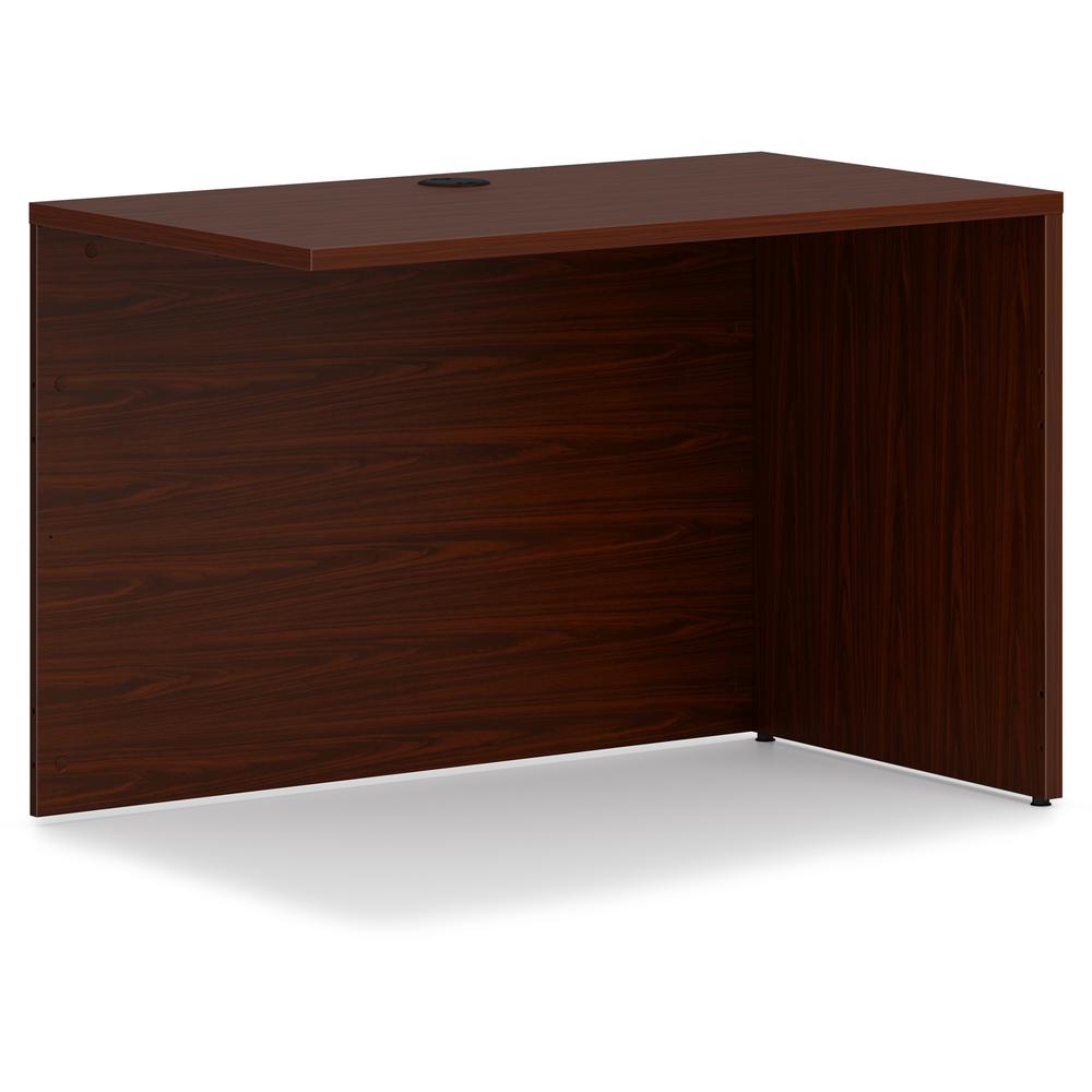 This is the image of HON Mod HLPLRS4224 Return Shell - 42" x 24" x 29" - Traditional Mahogany Finish