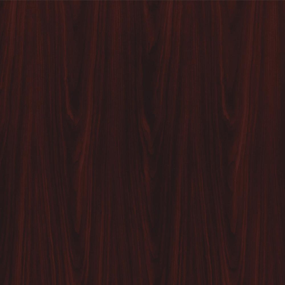 HON Valido Left Return, 48"W - 2-Drawer - 48" x 24" x 29.5" - 2 x File Drawer(s) - Single Pedestal - Ribbon Edge - Material: Particleboard - Finish: Laminate, Mahogany