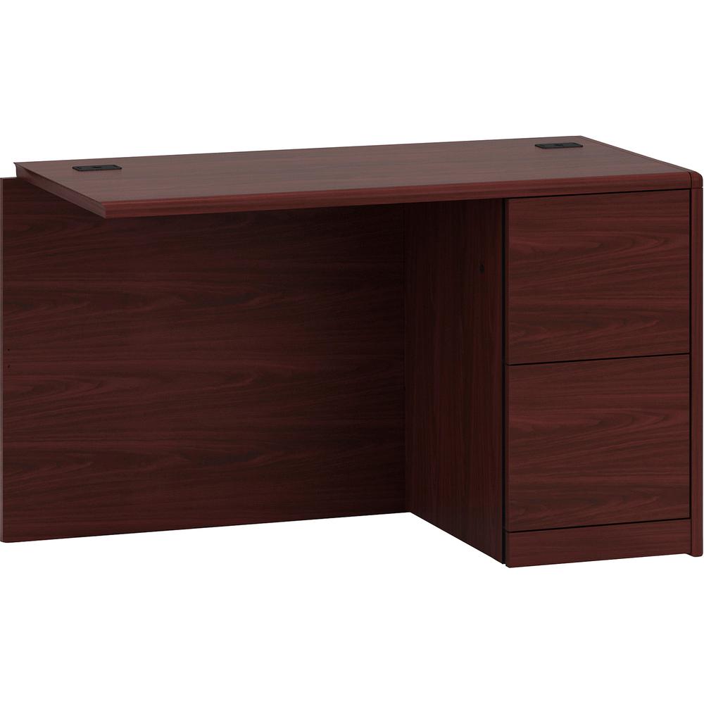 HON 10700 Series File/File Right Return - 2-Drawer - 48" x 24" x 29.5" - Laminate Finish