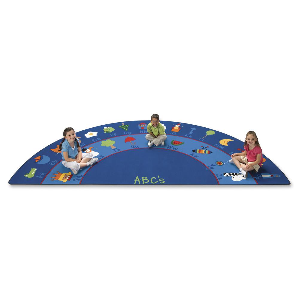 Carpets for Kids Fun With Phonics Semi-Circle Rug - 13.33 ft x 80"