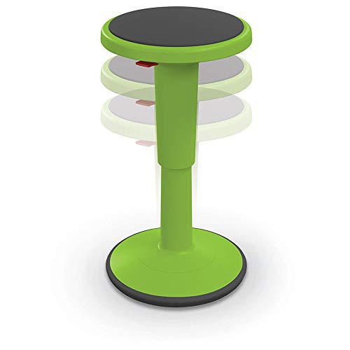 This is the image of Hierarchy Height Adjustable Grow Stool - Tall Stool (Green)