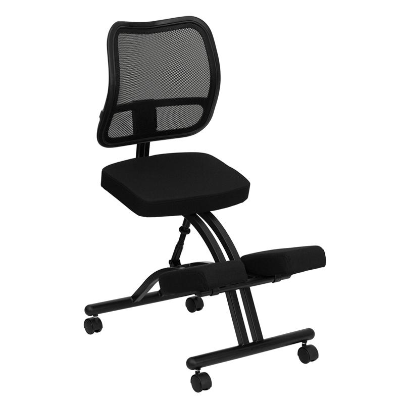 Ergonomic Kneeling Office Chair with Mesh Back