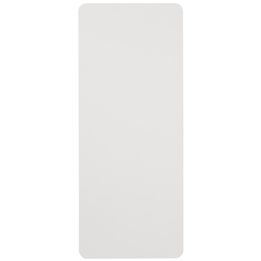Height Adjustable Folding Table - 6-Foot, Granite White Plastic