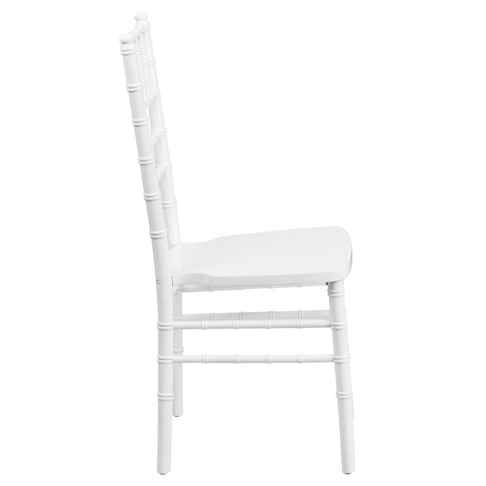 HERCULES Series White Wood Chiavari Chair