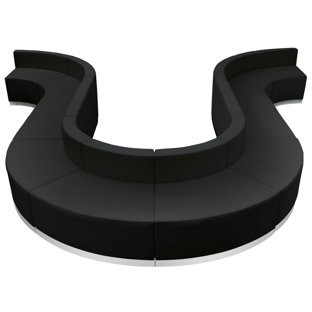 Hercules Alon Series Black LeatherSoft Reception Configuration - 10 Pieces