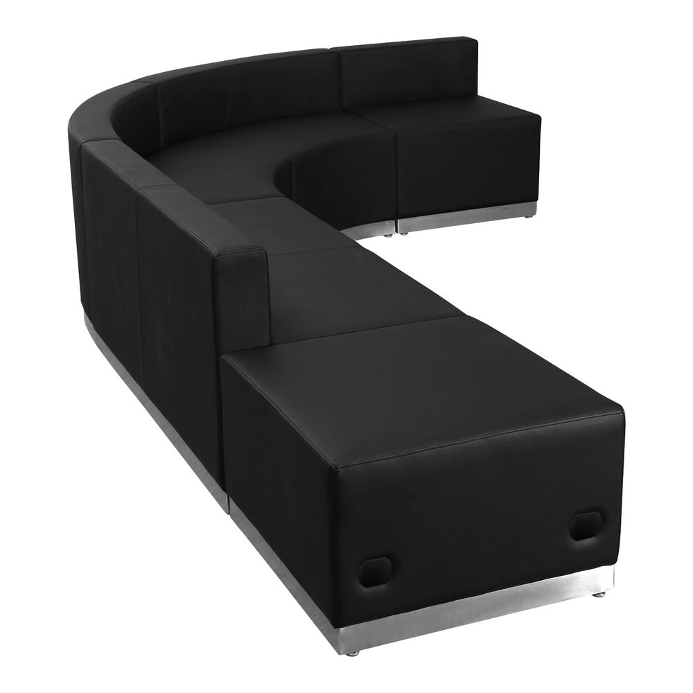 Hercules Alon Series Black LeatherSoft Reception Configuration - 5 Pieces