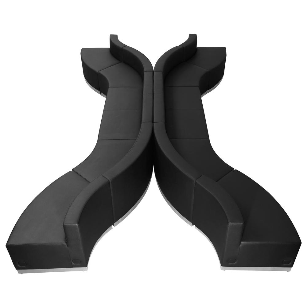 Hercules Alon Series Black LeatherSoft Reception Configuration, 10 Pieces