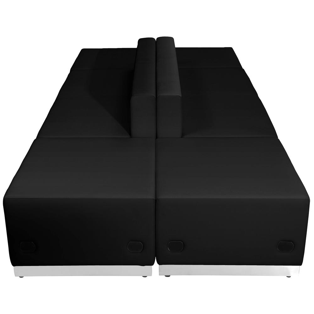 Hercules Alon Series Black LeatherSoft Reception Configuration - 6 Pieces