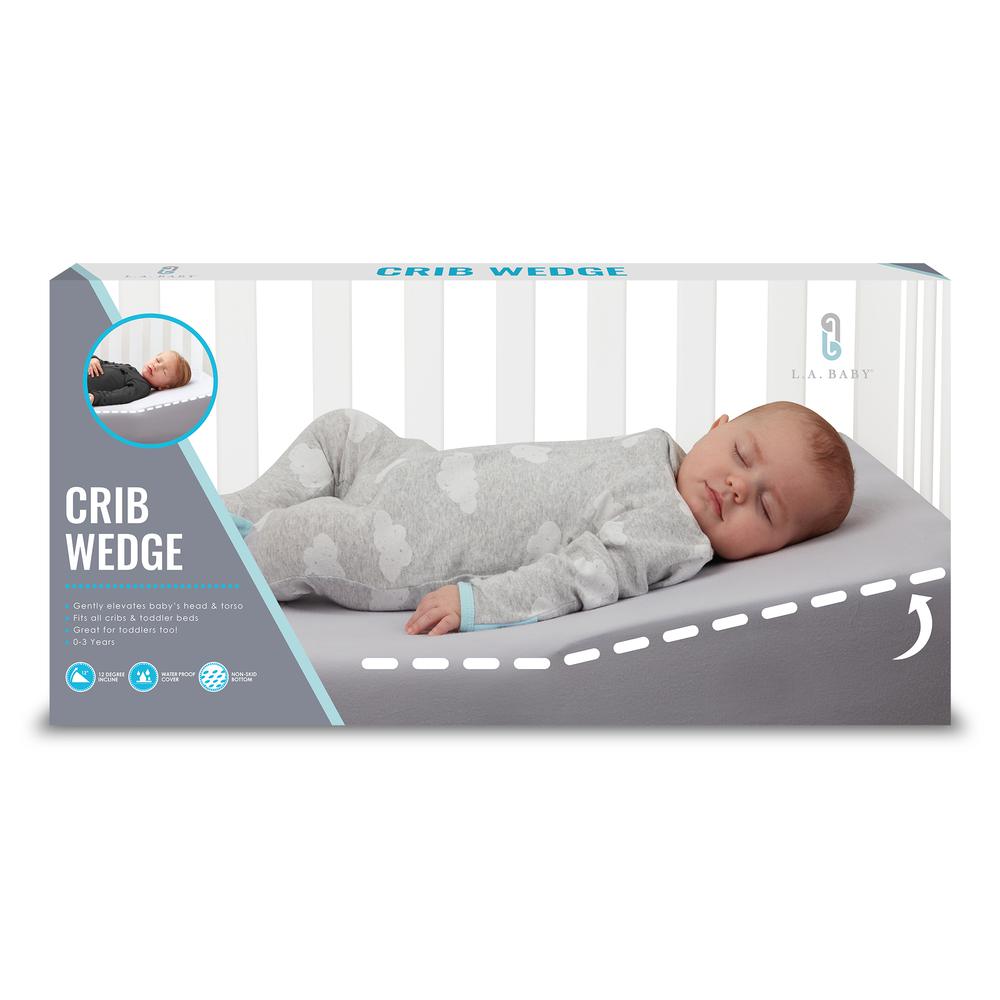 This is the image of Safe Lift Universal Crib Wedge for Baby Mattress and Sleep Support