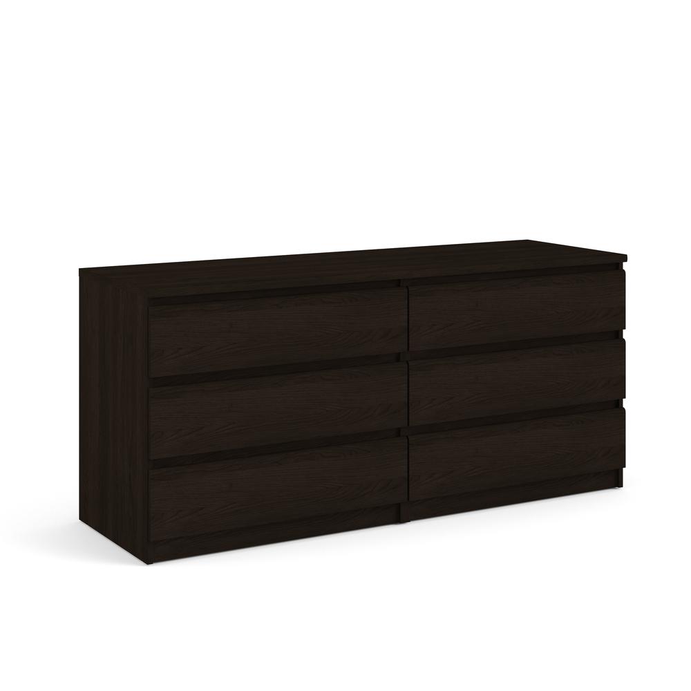 Image of Scottsdale 6 Drawer Double Dresser, Coffee