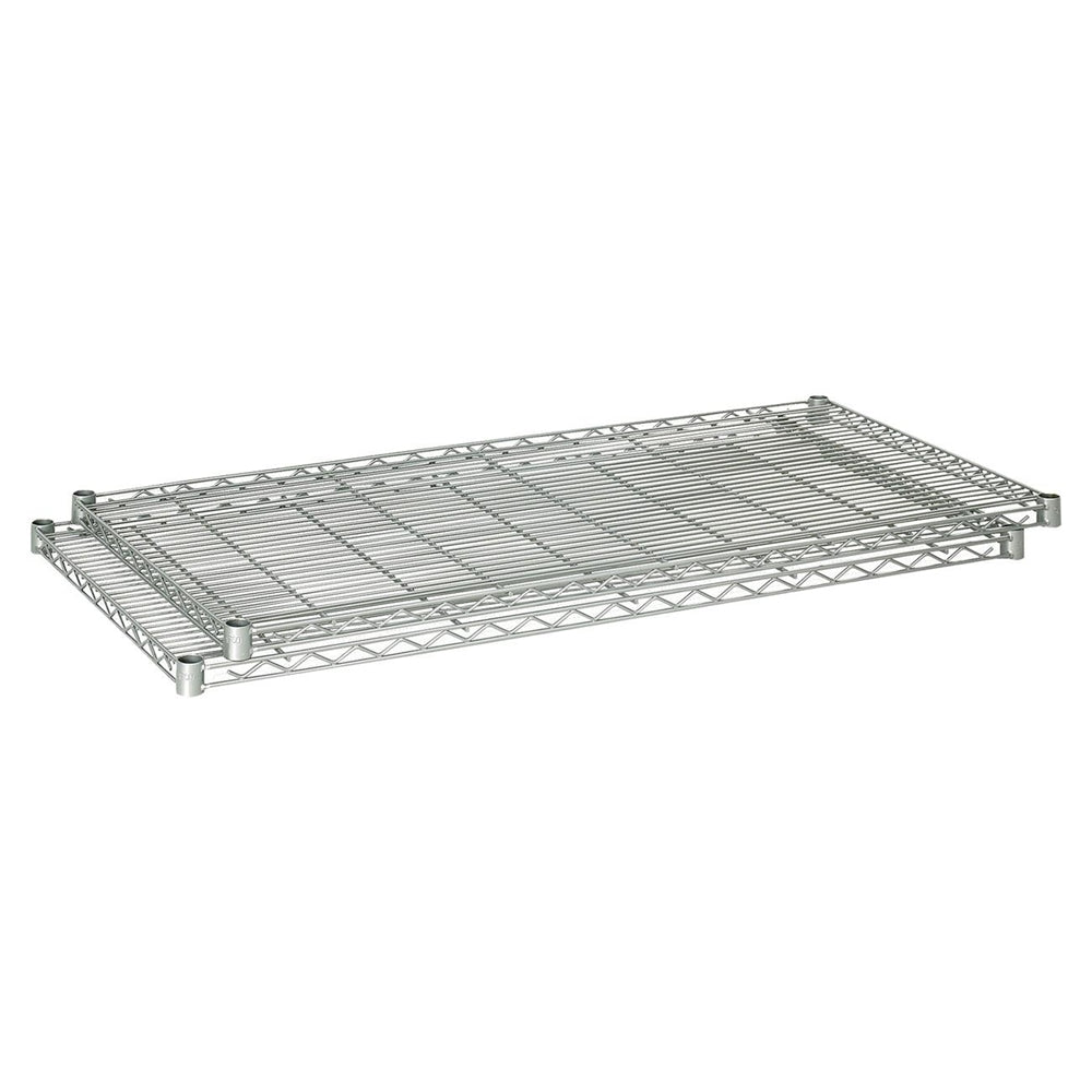 5296GR Extra Wire Shelf - 48.0" x 24.0" x 1.5" - 2 Shelves - Gray