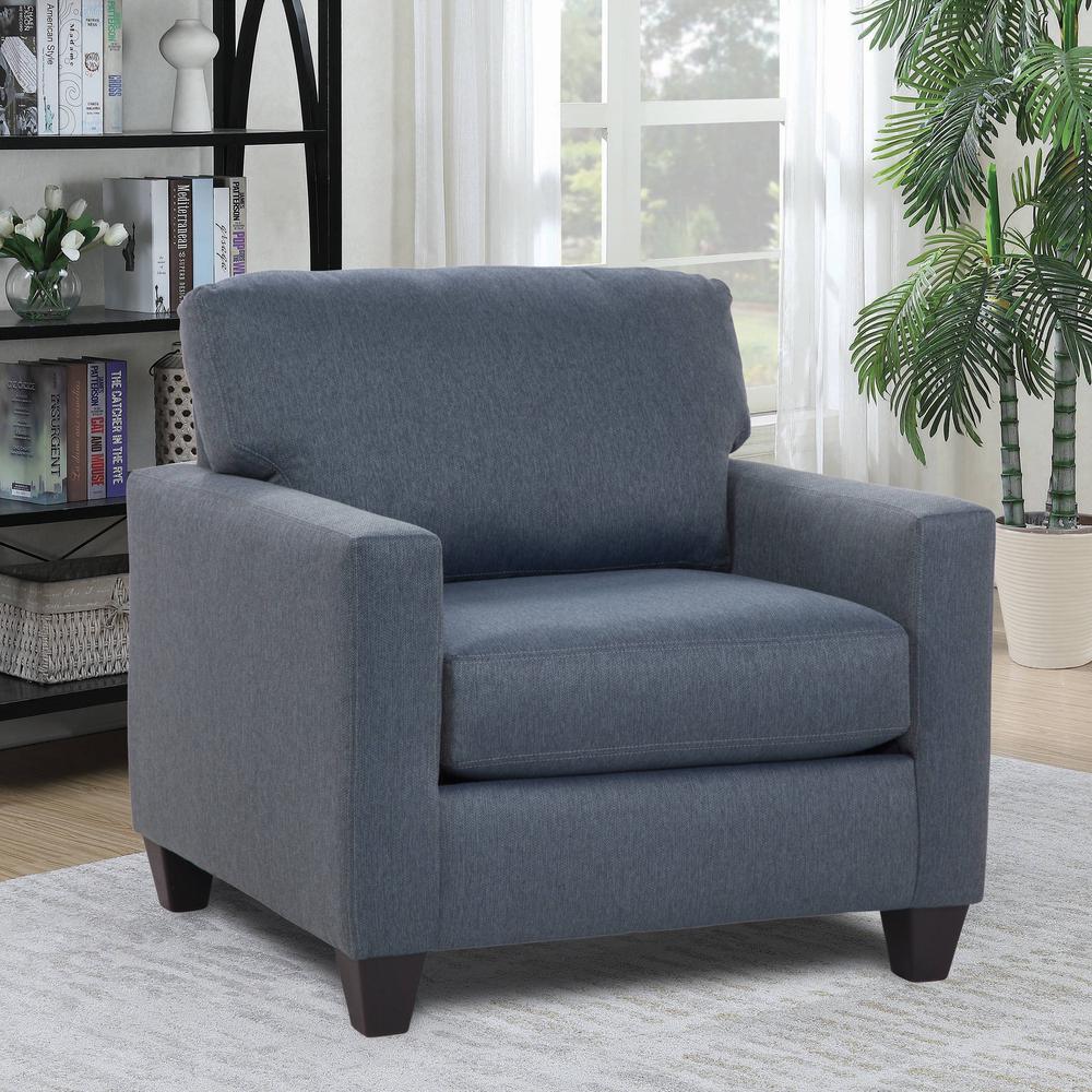 Image of American Furniture Classics Eureka Model 8-030-A328V2 Upholstered Arm Chair