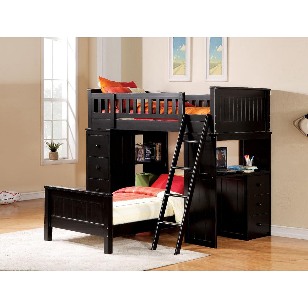 Image of Willoughby Black Loft Bed