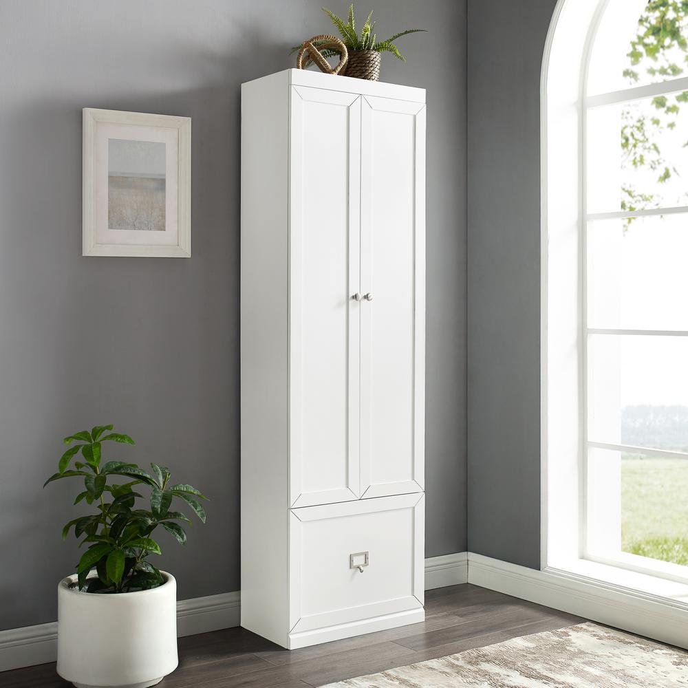 Harper Convertible Storage Cabinet - White