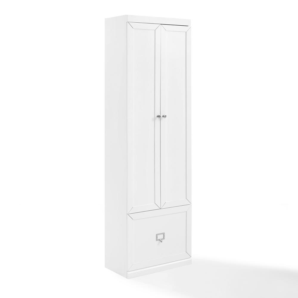 This is the image of Harper Convertible Storage Cabinet - White