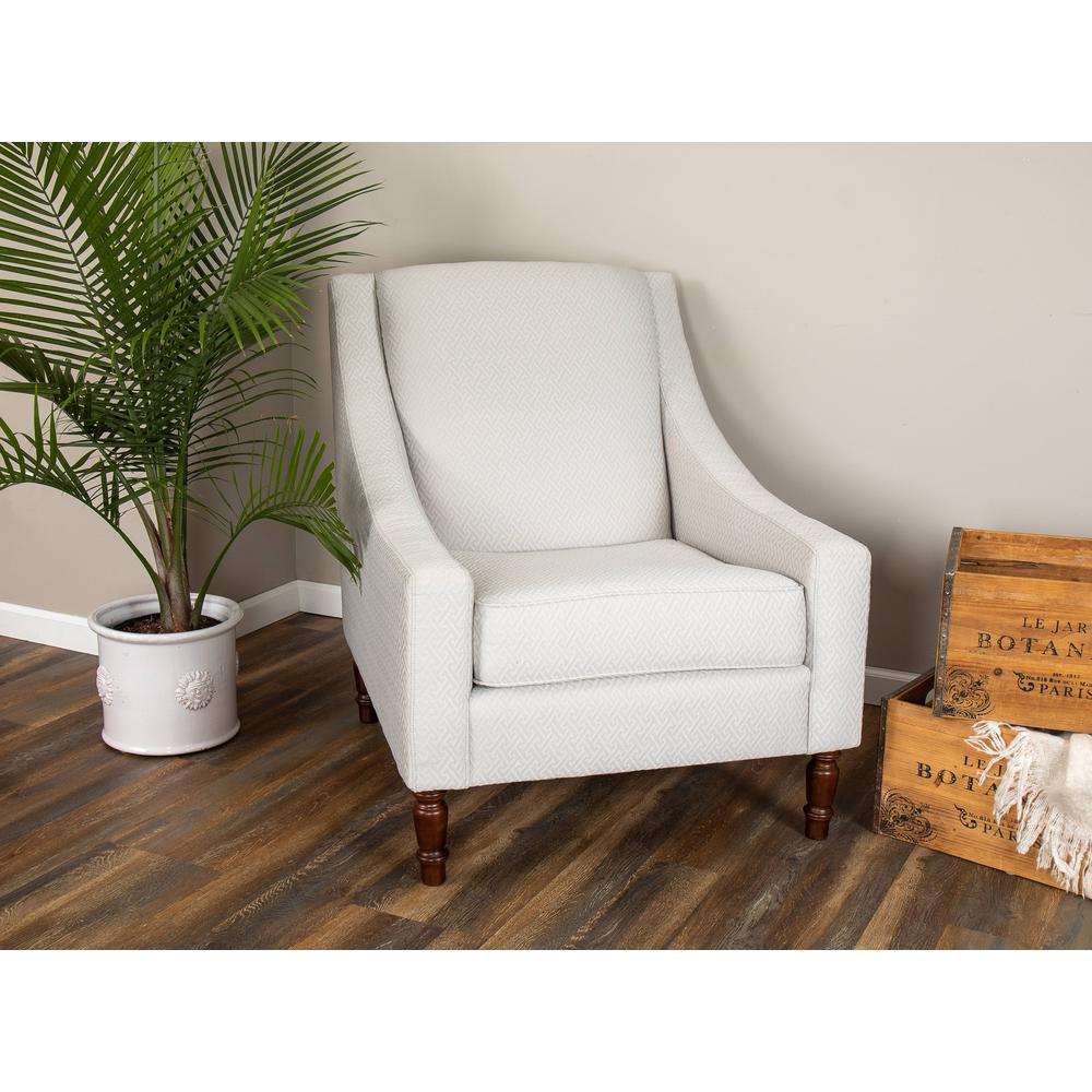 Leffler Home Benton Upholstered Slope Arm Chair - Overlap Fog