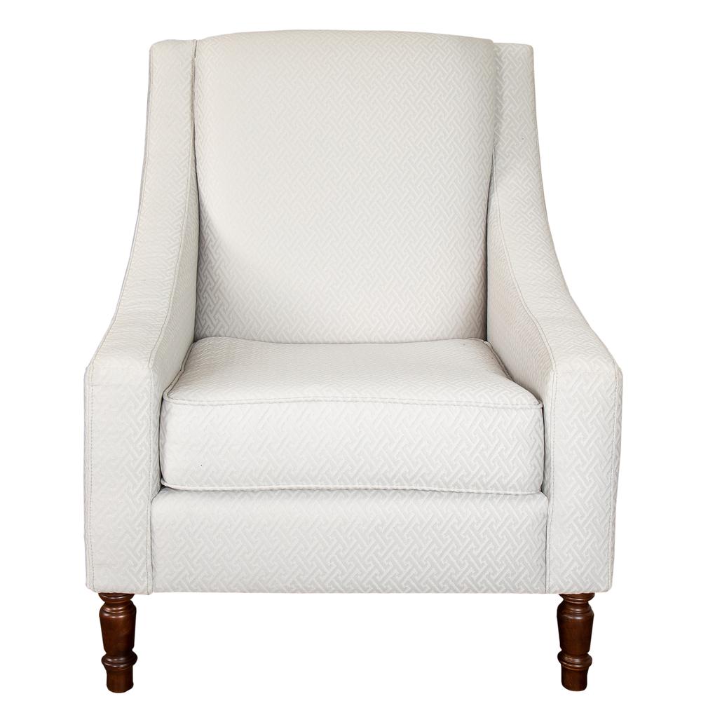 This is the image of Leffler Home Benton Upholstered Slope Arm Chair - Overlap Fog
