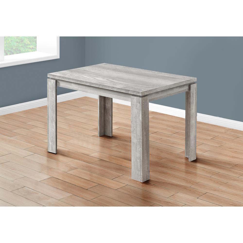 Dining Table - 32"X 48" / Grey Reclaimed Wood-Look