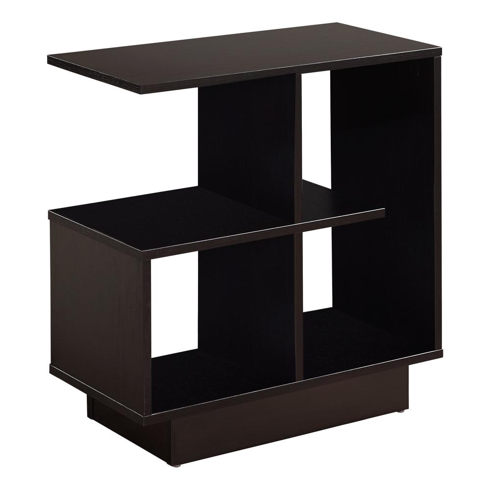 Image of Accent Side Table - 24"H / Cappuccino