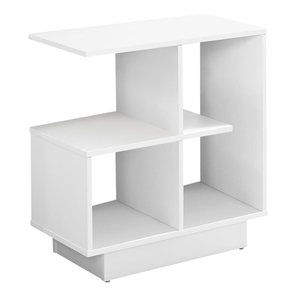Image of Accent Side Table - 24"H / White