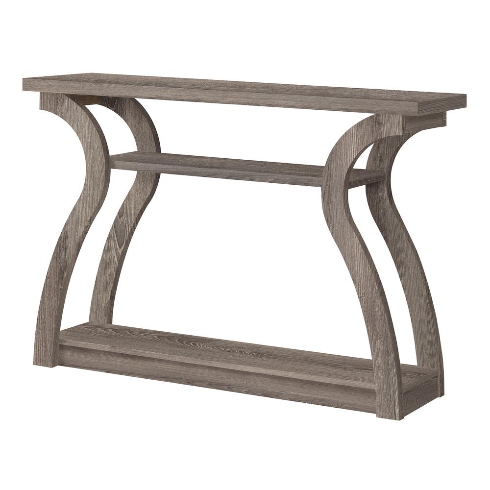 Image of Accent Table - 47"L / Dark Taupe Hall Console